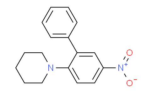 CAS No. 1166975-48-9, 1-(5-Nitro-[1,1'-biphenyl]-2-yl)piperidine