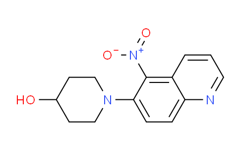 CAS No. 1133115-89-5, 1-(5-Nitroquinolin-6-yl)piperidin-4-ol