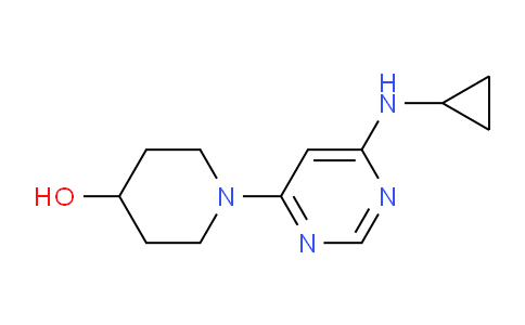 CAS No. 1146080-66-1, 1-(6-(Cyclopropylamino)pyrimidin-4-yl)piperidin-4-ol