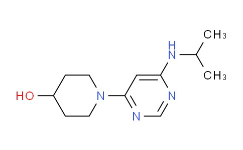 CAS No. 1353977-98-6, 1-(6-(Isopropylamino)pyrimidin-4-yl)piperidin-4-ol
