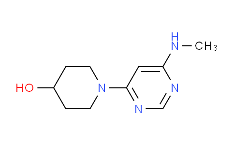CAS No. 1353979-16-4, 1-(6-(Methylamino)pyrimidin-4-yl)piperidin-4-ol