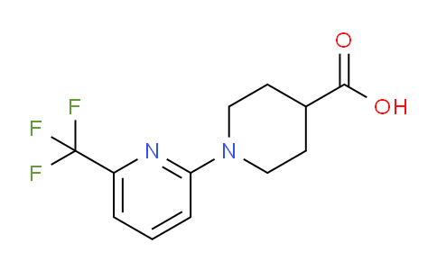 CAS No. 582325-39-1, 1-(6-(Trifluoromethyl)pyridin-2-yl)piperidine-4-carboxylic acid