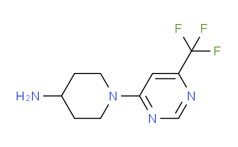 CAS No. 1329748-53-9, 1-(6-(Trifluoromethyl)pyrimidin-4-yl)piperidin-4-amine
