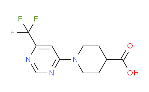 CAS No. 1448854-86-1, 1-(6-(Trifluoromethyl)pyrimidin-4-yl)piperidine-4-carboxylic acid