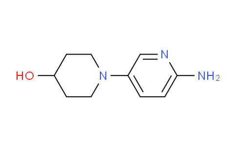 CAS No. 571189-27-0, 1-(6-Aminopyridin-3-yl)piperidin-4-ol