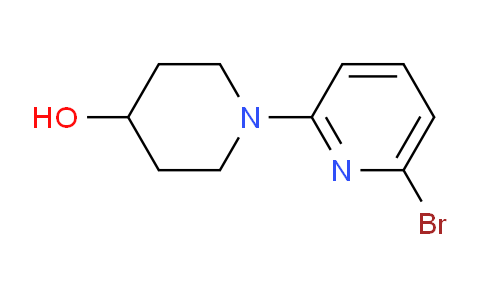 CAS No. 1017781-64-4, 1-(6-Bromopyridin-2-yl)piperidin-4-ol