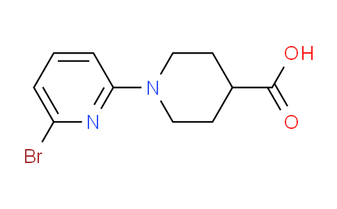 CAS No. 1065484-33-4, 1-(6-Bromopyridin-2-yl)piperidine-4-carboxylic acid