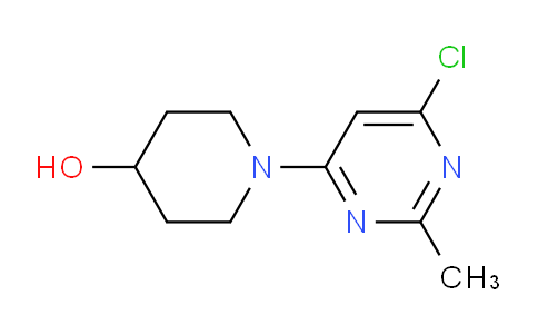 CAS No. 936845-82-8, 1-(6-Chloro-2-methylpyrimidin-4-yl)piperidin-4-ol