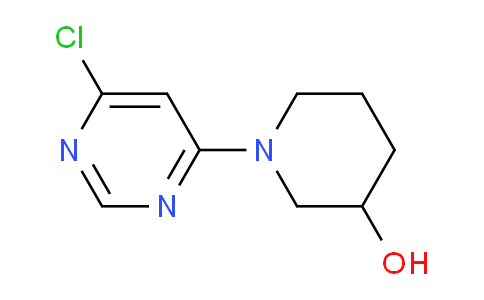 CAS No. 939986-73-9, 1-(6-Chloropyrimidin-4-yl)piperidin-3-ol