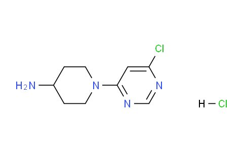CAS No. 1185307-78-1, 1-(6-Chloropyrimidin-4-yl)piperidin-4-amine hydrochloride