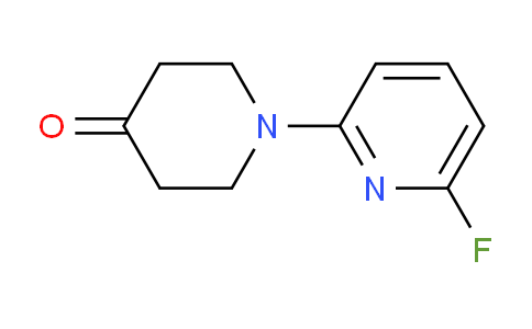 CAS No. 339096-62-7, 1-(6-Fluoropyridin-2-yl)piperidin-4-one