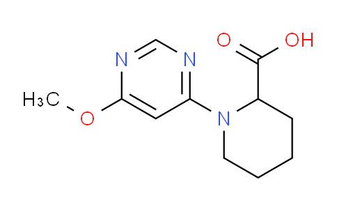 CAS No. 1353943-81-3, 1-(6-Methoxypyrimidin-4-yl)piperidine-2-carboxylic acid