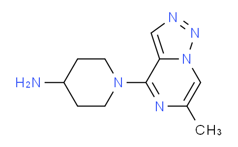 CAS No. 1713639-74-7, 1-(6-Methyl-[1,2,3]triazolo[1,5-a]pyrazin-4-yl)piperidin-4-amine