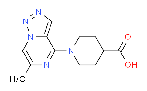 CAS No. 1713462-85-1, 1-(6-Methyl-[1,2,3]triazolo[1,5-a]pyrazin-4-yl)piperidine-4-carboxylic acid