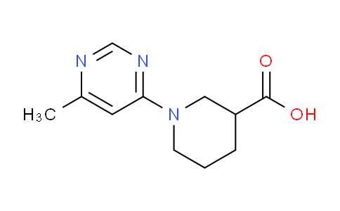 CAS No. 1305012-63-8, 1-(6-Methylpyrimidin-4-yl)piperidine-3-carboxylic acid