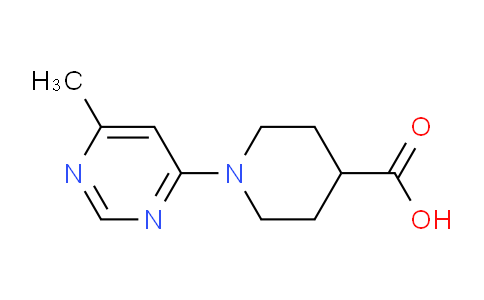 CAS No. 914217-61-1, 1-(6-Methylpyrimidin-4-yl)piperidine-4-carboxylic acid