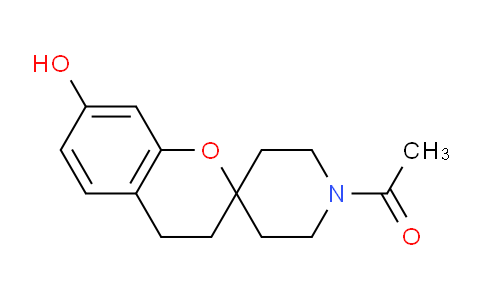 CAS No. 924769-64-2, 1-(7-Hydroxyspiro[chroman-2,4'-piperidin]-1'-yl)ethanone