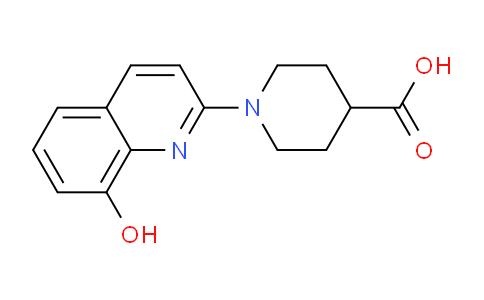 CAS No. 1223467-88-6, 1-(8-Hydroxyquinolin-2-yl)piperidine-4-carboxylic acid