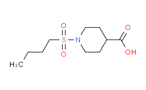 CAS No. 923155-53-7, 1-(Butylsulfonyl)piperidine-4-carboxylic acid