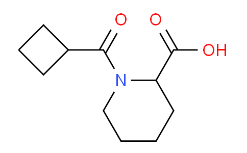 CAS No. 1101762-67-7, 1-(Cyclobutanecarbonyl)piperidine-2-carboxylic acid
