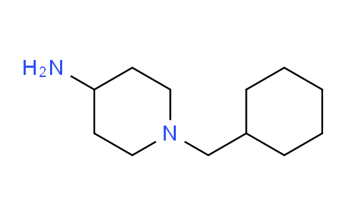 CAS No. 64306-77-0, 1-(Cyclohexylmethyl)piperidin-4-amine