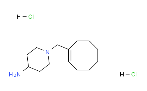 CAS No. 401613-28-3, 1-(Cyclooct-1-en-1-ylmethyl)piperidin-4-amine dihydrochloride
