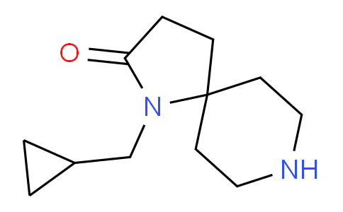 CAS No. 1385696-33-2, 1-(Cyclopropylmethyl)-1,8-diazaspiro[4.5]decan-2-one