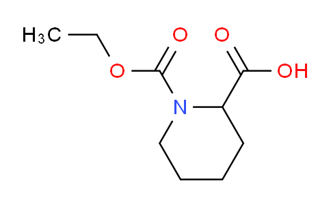 CAS No. 130497-14-2, 1-(Ethoxycarbonyl)piperidine-2-carboxylic acid