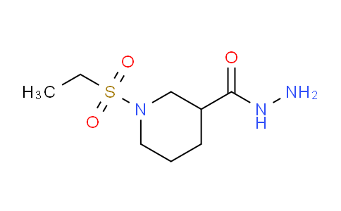 CAS No. 832738-00-8, 1-(Ethylsulfonyl)piperidine-3-carbohydrazide