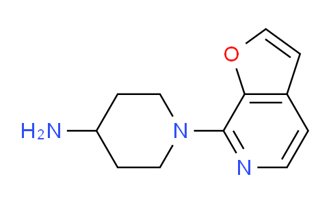CAS No. 1707566-58-2, 1-(Furo[2,3-c]pyridin-7-yl)piperidin-4-amine