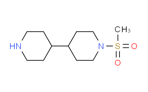 CAS No. 263393-49-3, 1-(Methylsulfonyl)-4,4'-bipiperidine