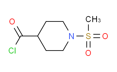 CAS No. 241138-40-9, 1-(Methylsulfonyl)piperidine-4-carbonyl chloride