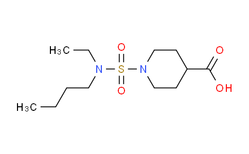 CAS No. 1119452-27-5, 1-(N-Butyl-N-ethylsulfamoyl)piperidine-4-carboxylic acid