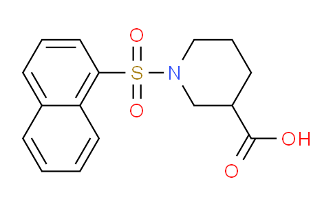 CAS No. 1710846-08-4, 1-(Naphthalen-1-ylsulfonyl)piperidine-3-carboxylic acid