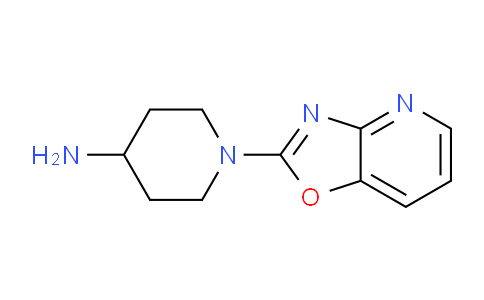CAS No. 1035840-63-1, 1-(Oxazolo[4,5-b]pyridin-2-yl)piperidin-4-amine