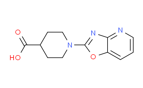 CAS No. 936074-71-4, 1-(Oxazolo[4,5-b]pyridin-2-yl)piperidine-4-carboxylic acid