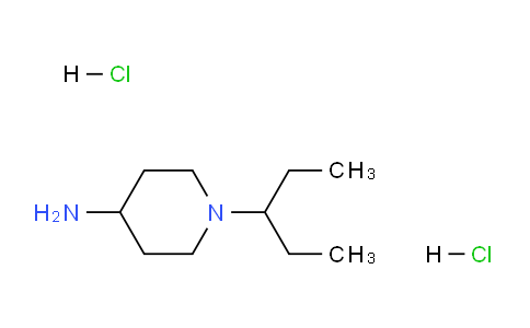 CAS No. 1286274-33-6, 1-(Pentan-3-yl)piperidin-4-amine dihydrochloride