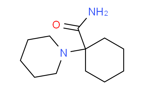 CAS No. 2201-13-0, 1-(Piperidin-1-yl)cyclohexanecarboxamide