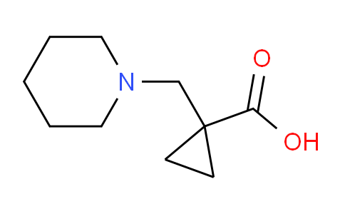 CAS No. 1267426-00-5, 1-(Piperidin-1-ylmethyl)cyclopropanecarboxylic acid