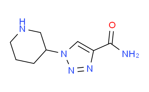 CAS No. 1707399-33-4, 1-(Piperidin-3-yl)-1H-1,2,3-triazole-4-carboxamide