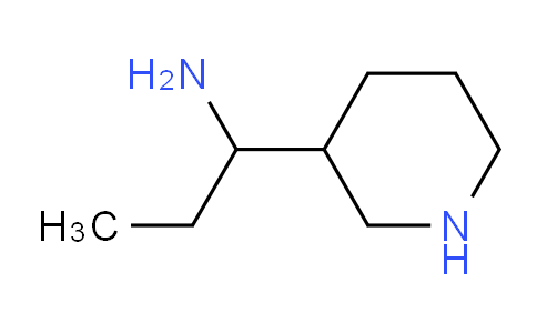 CAS No. 1368181-16-1, 1-(Piperidin-3-yl)propan-1-amine