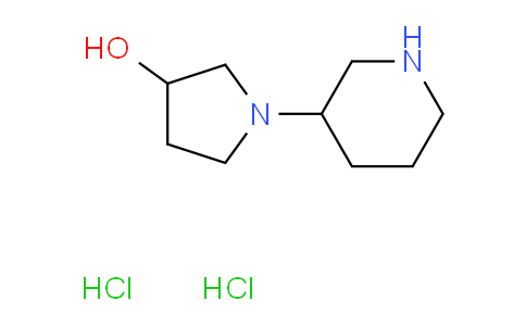 CAS No. 1219957-20-6, 1-(Piperidin-3-yl)pyrrolidin-3-ol dihydrochloride