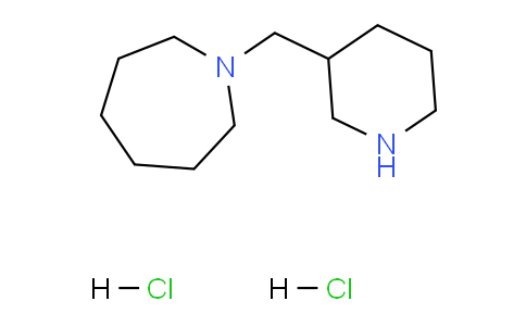 CAS No. 1211495-72-5, 1-(Piperidin-3-ylmethyl)azepane dihydrochloride