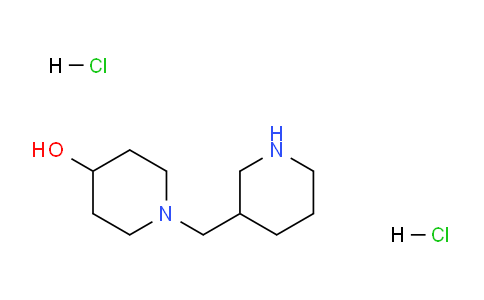 CAS No. 1220029-90-2, 1-(Piperidin-3-ylmethyl)piperidin-4-ol dihydrochloride