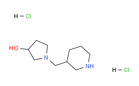 CAS No. 1220016-78-3, 1-(Piperidin-3-ylmethyl)pyrrolidin-3-ol dihydrochloride
