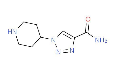 CAS No. 1229516-78-2, 1-(Piperidin-4-yl)-1H-1,2,3-triazole-4-carboxamide