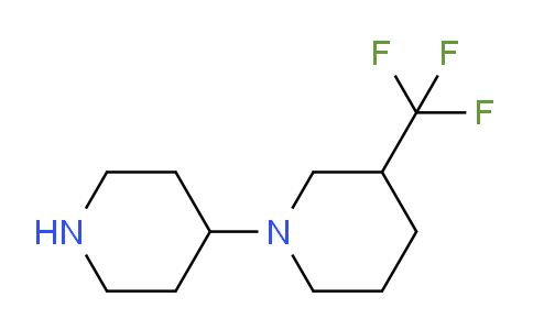CAS No. 1247396-18-4, 1-(Piperidin-4-yl)-3-(trifluoromethyl)piperidine
