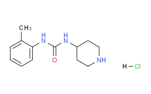 CAS No. 1233955-03-7, 1-(Piperidin-4-yl)-3-o-tolylurea hydrochloride