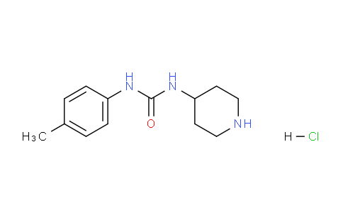 CAS No. 1233952-65-2, 1-(Piperidin-4-yl)-3-p-tolylurea hydrochloride