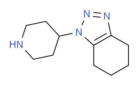 CAS No. 1240562-19-9, 1-(Piperidin-4-yl)-4,5,6,7-tetrahydro-1H-benzo[d][1,2,3]triazole